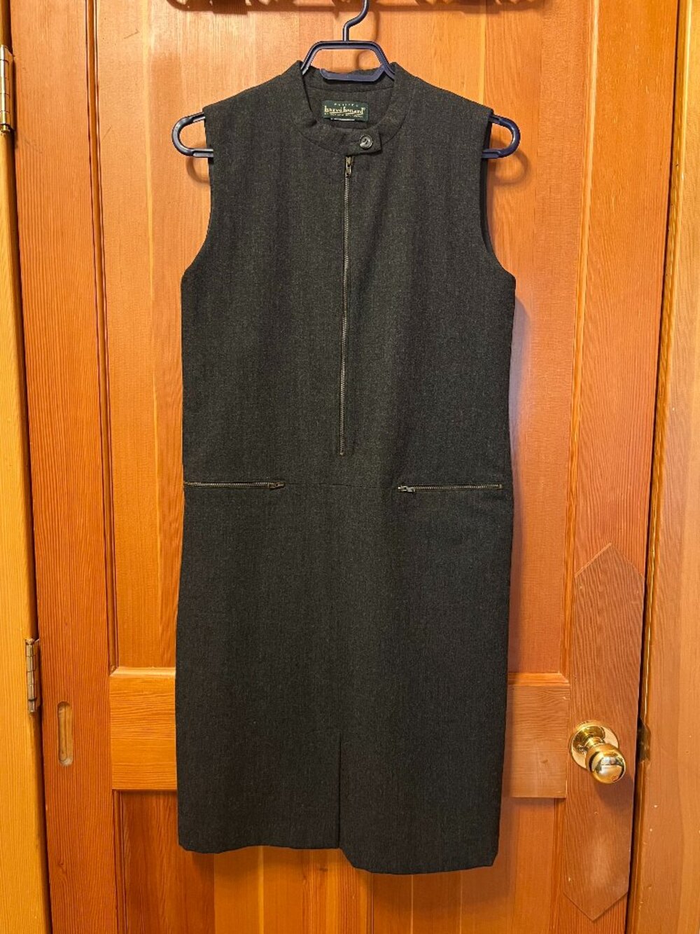 Wool Sleevless Dress Harvé Benard